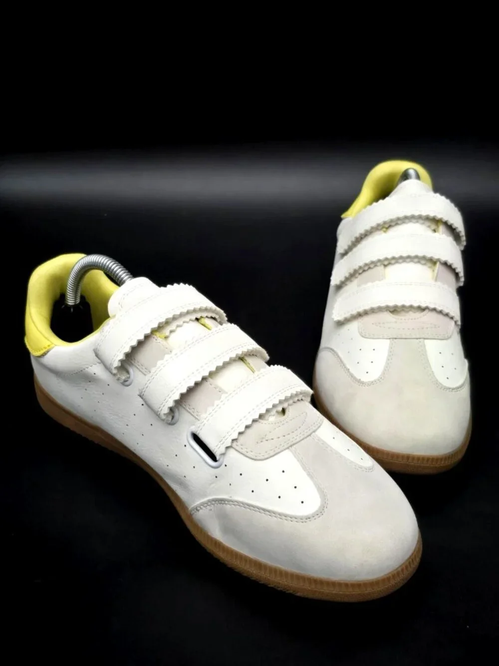 Project Cloud Ysabelle Ivory Yellow Memory Foam Comfort Sneakers Women's Size 10